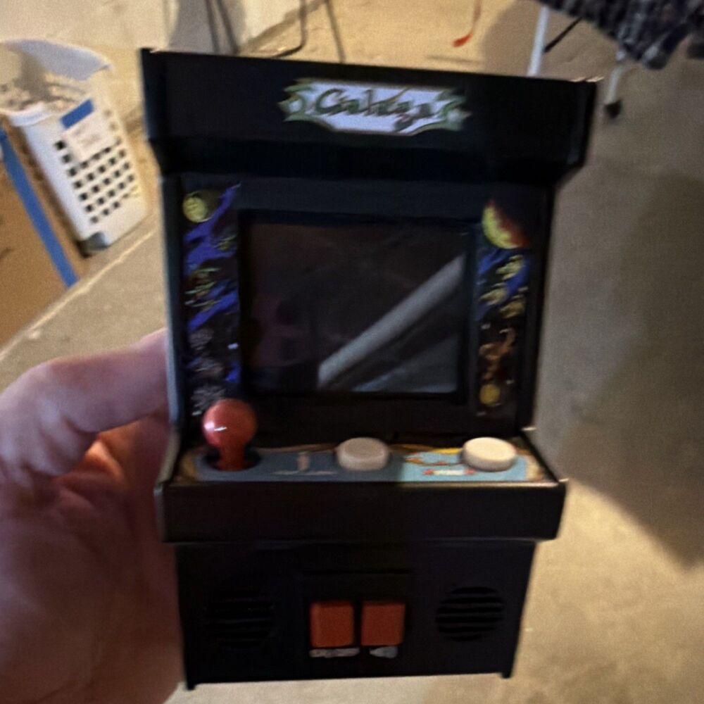 Basic Fun Galaga Mini Arcade Machine 2018 Reproduction Collectible